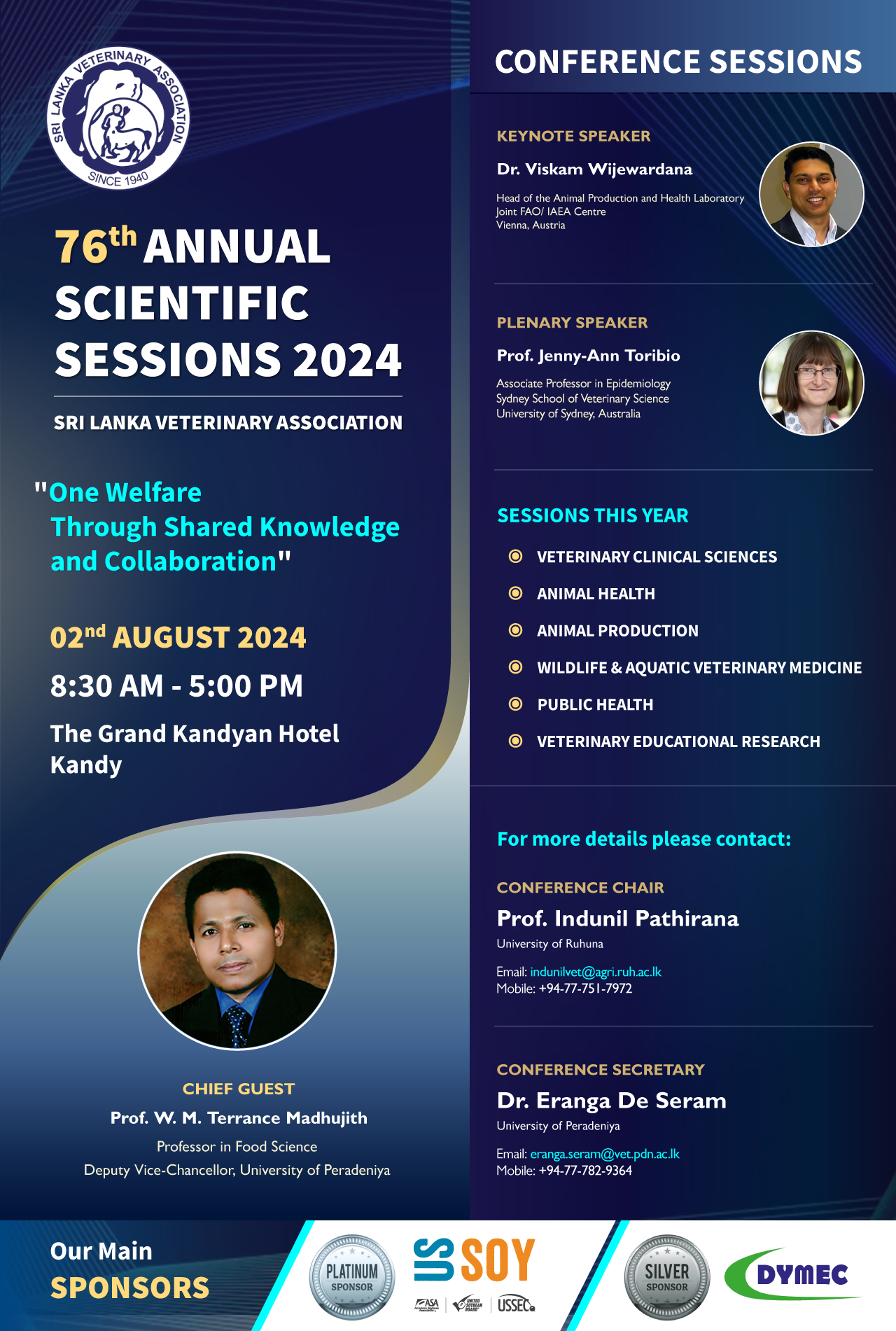 SLVA 76th Annual Scientific Sessions 2024 Flyer